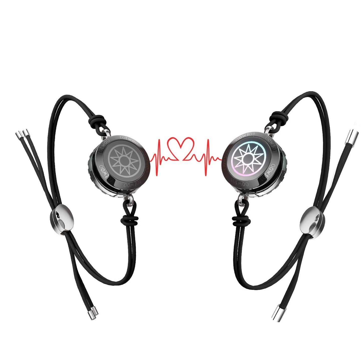 Zon & Maan Liefdesarmbanden | Smart Paar Armbanden