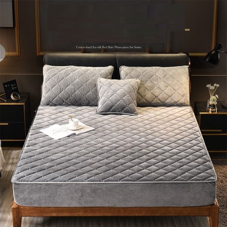 ComfortLine - Pluche gewatteerde dekbed overtrek