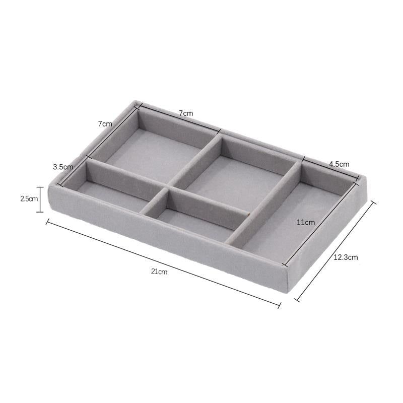 MyJewels - Opstapelbare Fluwelen sieraden organizer
