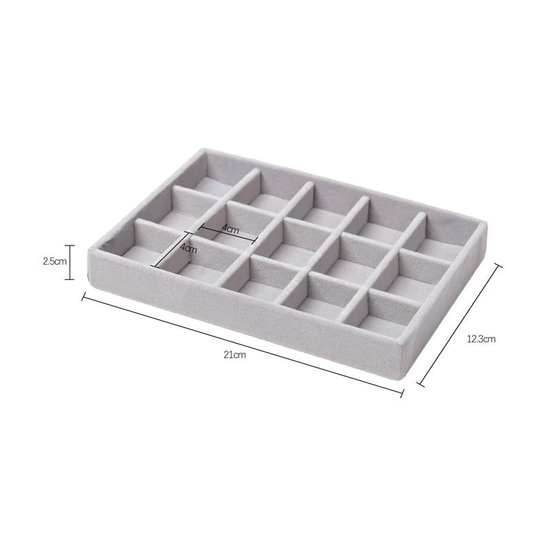 MyJewels - Opstapelbare Fluwelen sieraden organizer