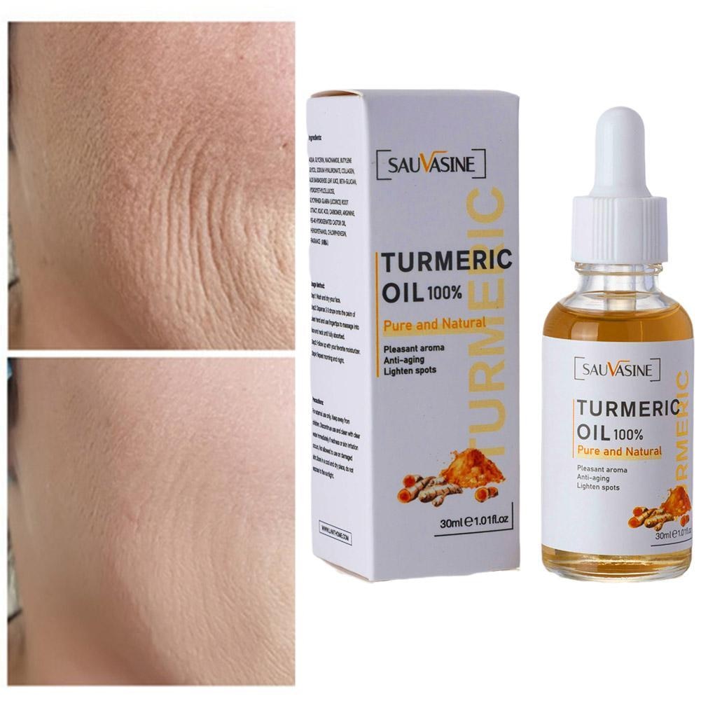 Sauvasine kurkuma serum - Corrigeer donkere vlekken en voed de huid