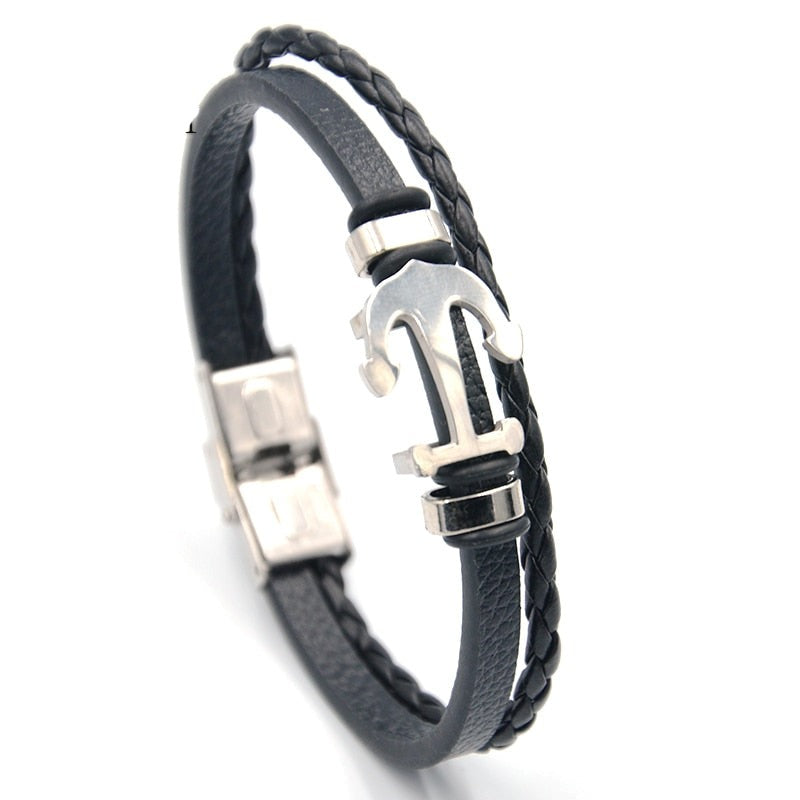 King of the Sea - Luxe heren anker armband