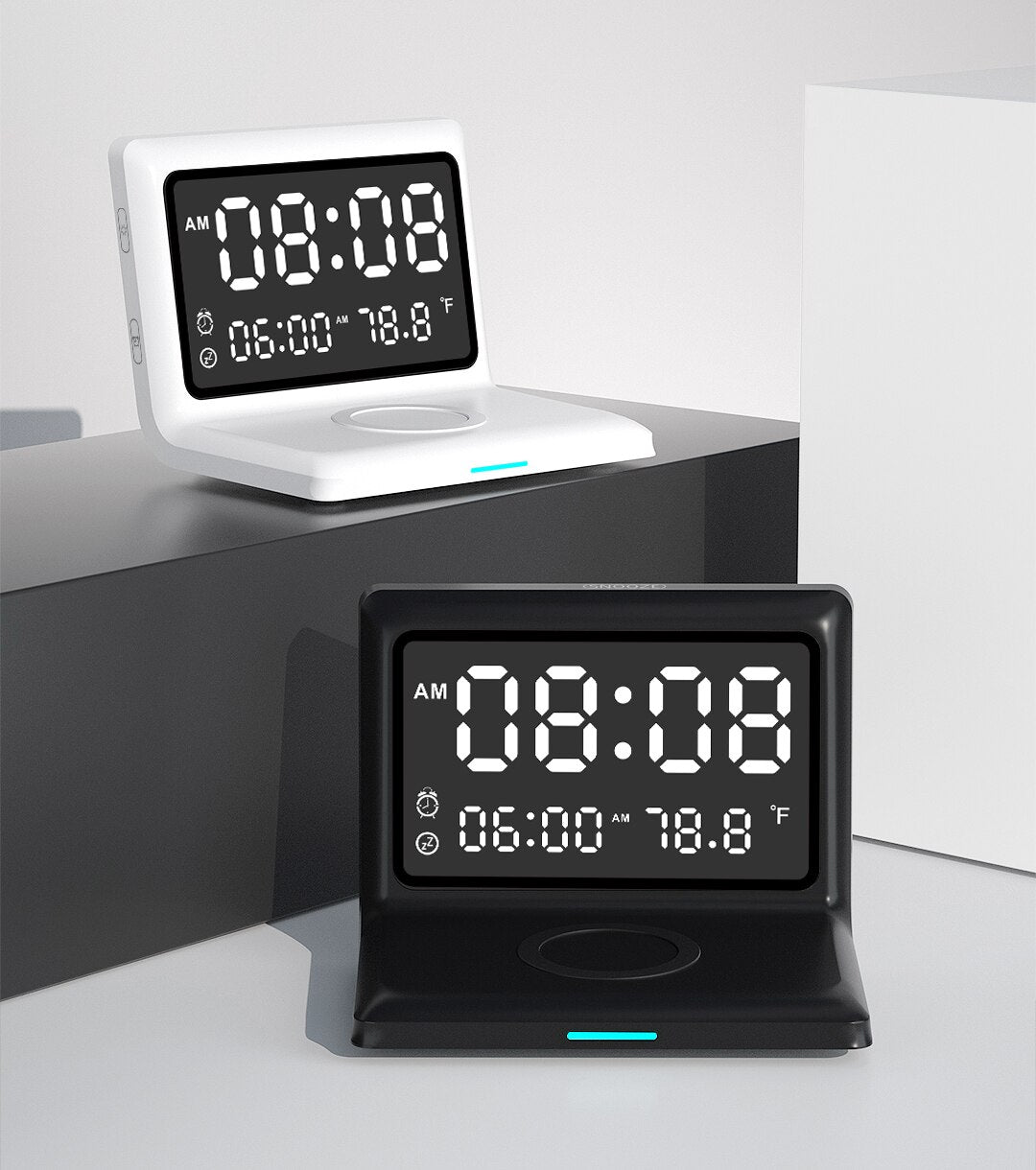 TimeCharger - Draadloze wekker en oplader in een!