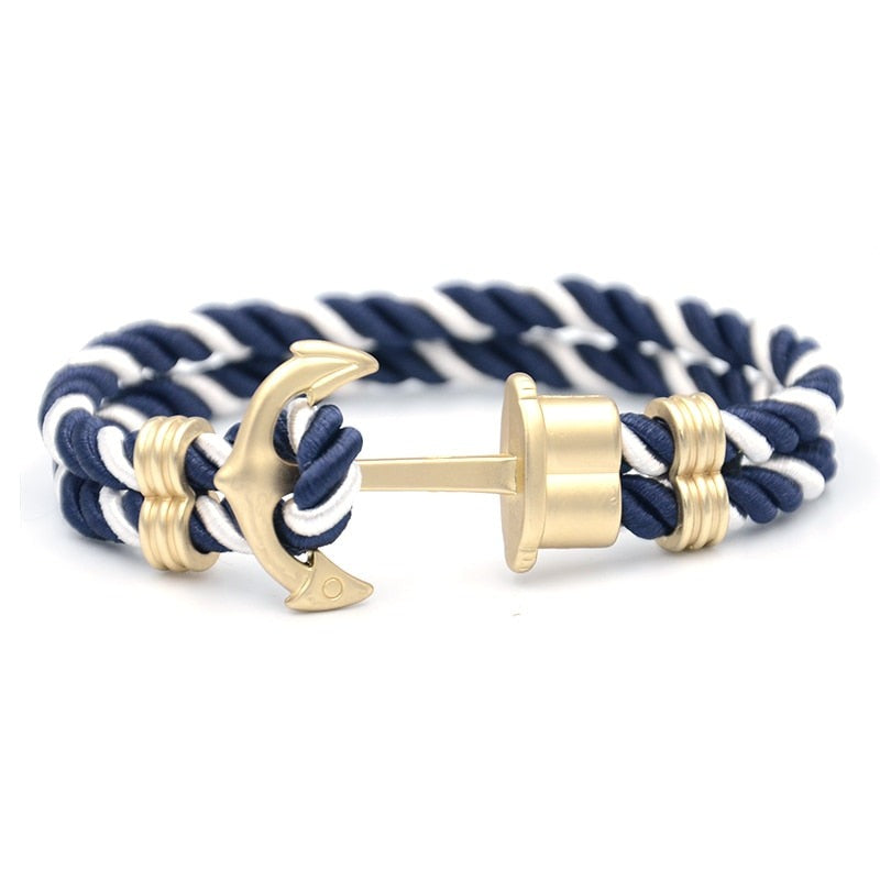King of the Sea - Luxe heren anker armband