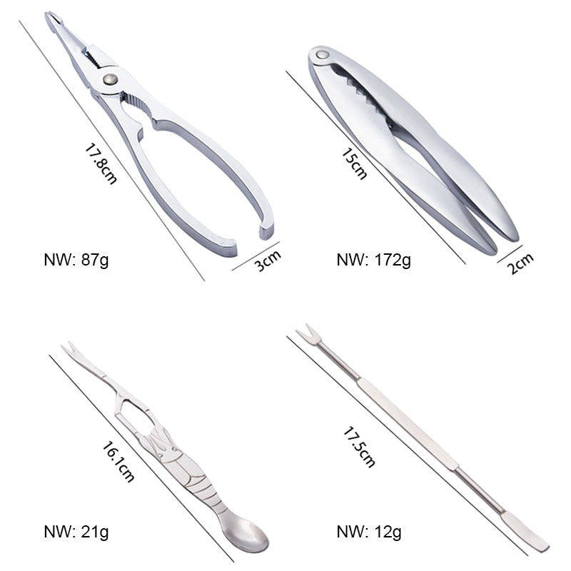 SeafoodLovers - Complete set voor zeevruchten