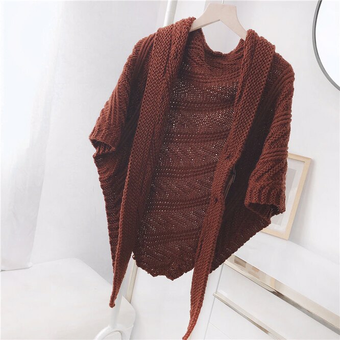 CozyGlam - Driehoekige Toga met gesp