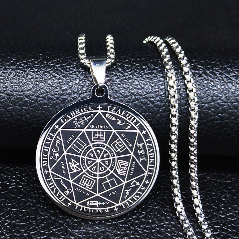 "Het Zegel van de Zeven Aartsengelen" Amulet Ketting