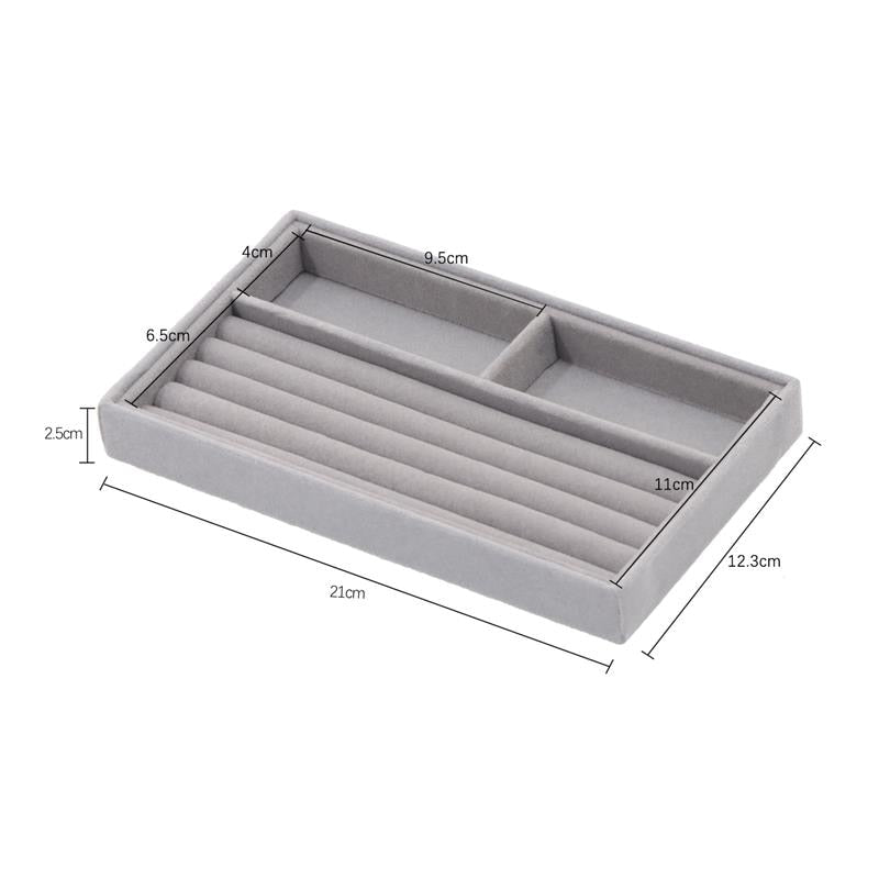 MyJewels - Opstapelbare Fluwelen sieraden organizer