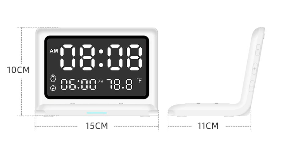 TimeCharger - Draadloze wekker en oplader in een!