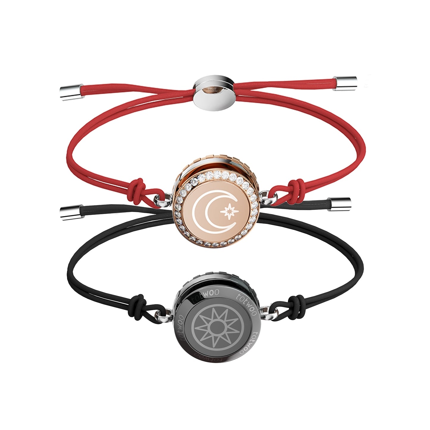 Zon & Maan Liefdesarmbanden | Smart Paar Armbanden