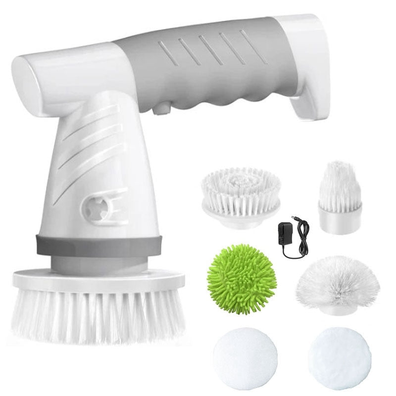 Scrubmax 2.0 - Compacte draadloze schrobber met opzetkoppen