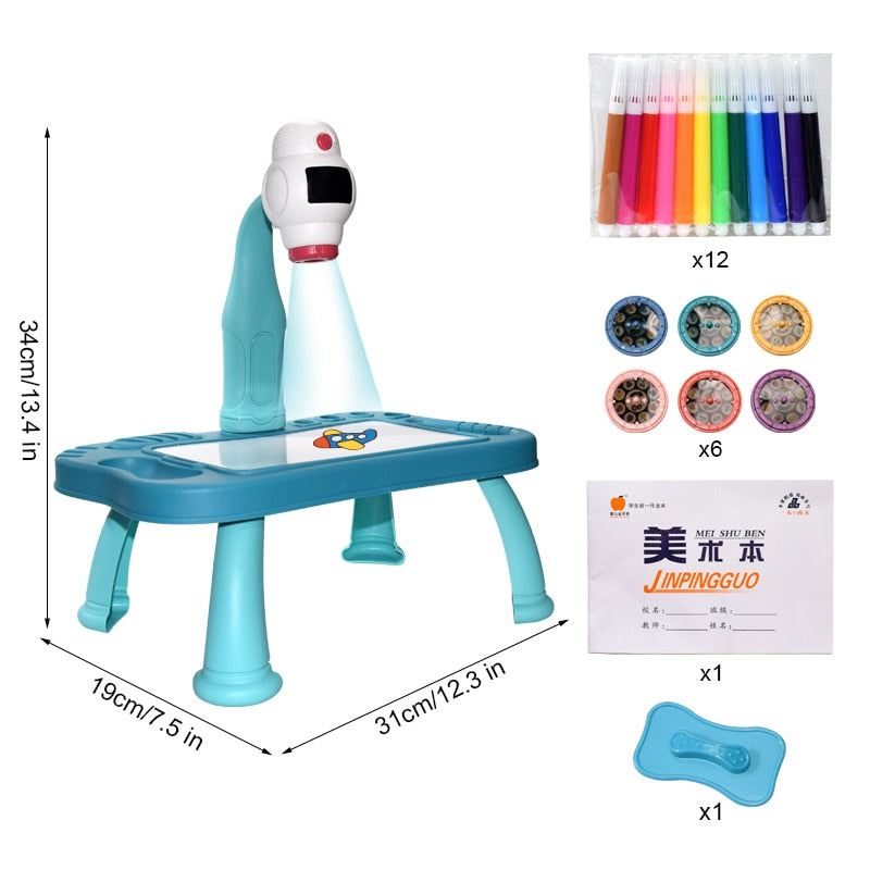 Kid's LED Projector Tekenbord