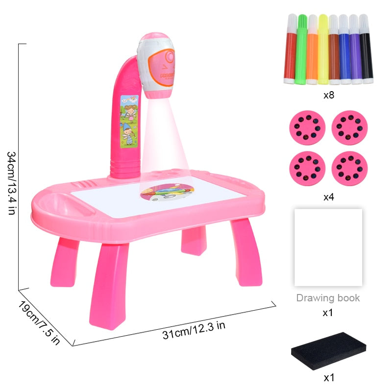 Kid's LED Projector Tekenbord