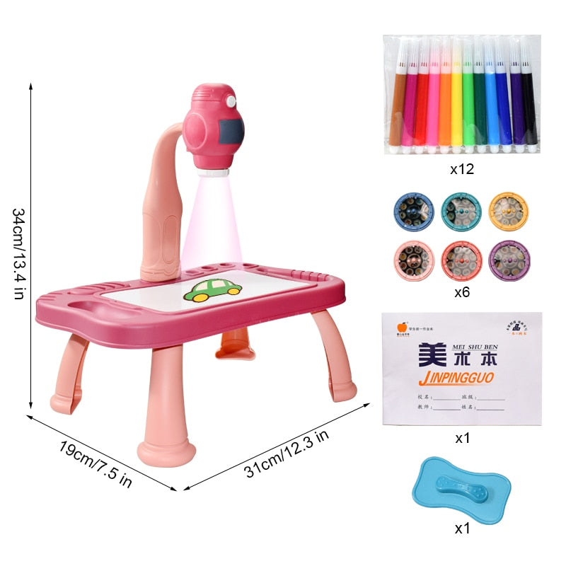 Kid's LED Projector Tekenbord