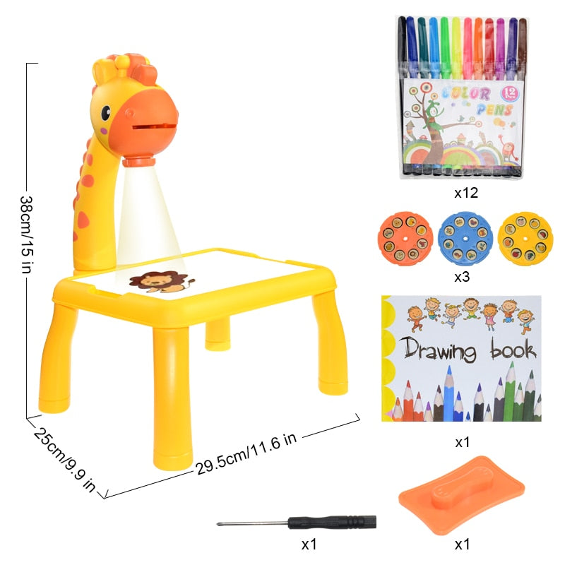 Kid's LED Projector Tekenbord