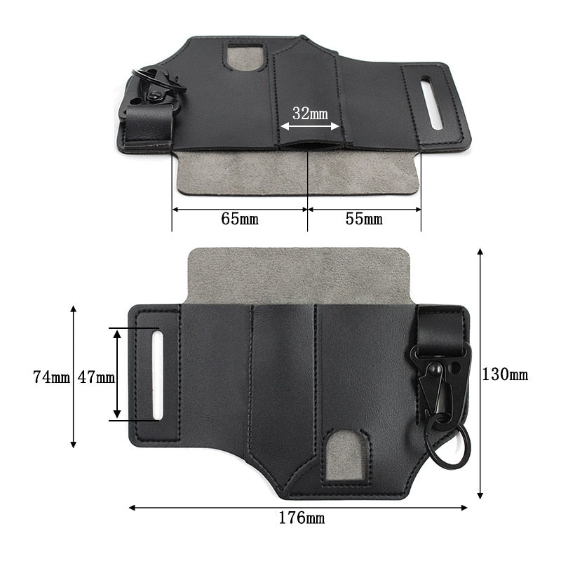 Lederen Multitool Riem Organizer