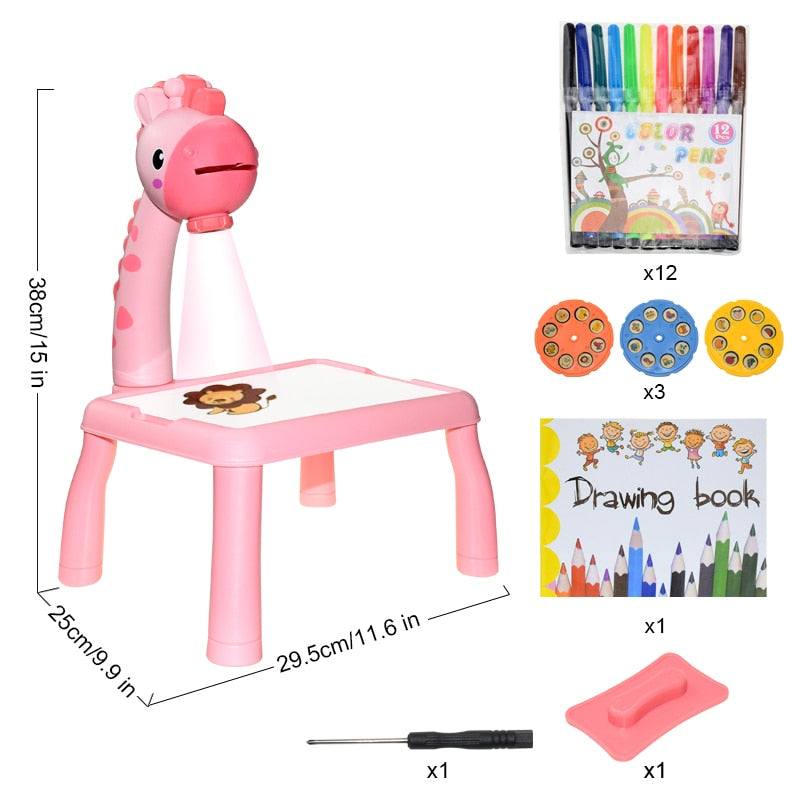 Kid's LED Projector Tekenbord