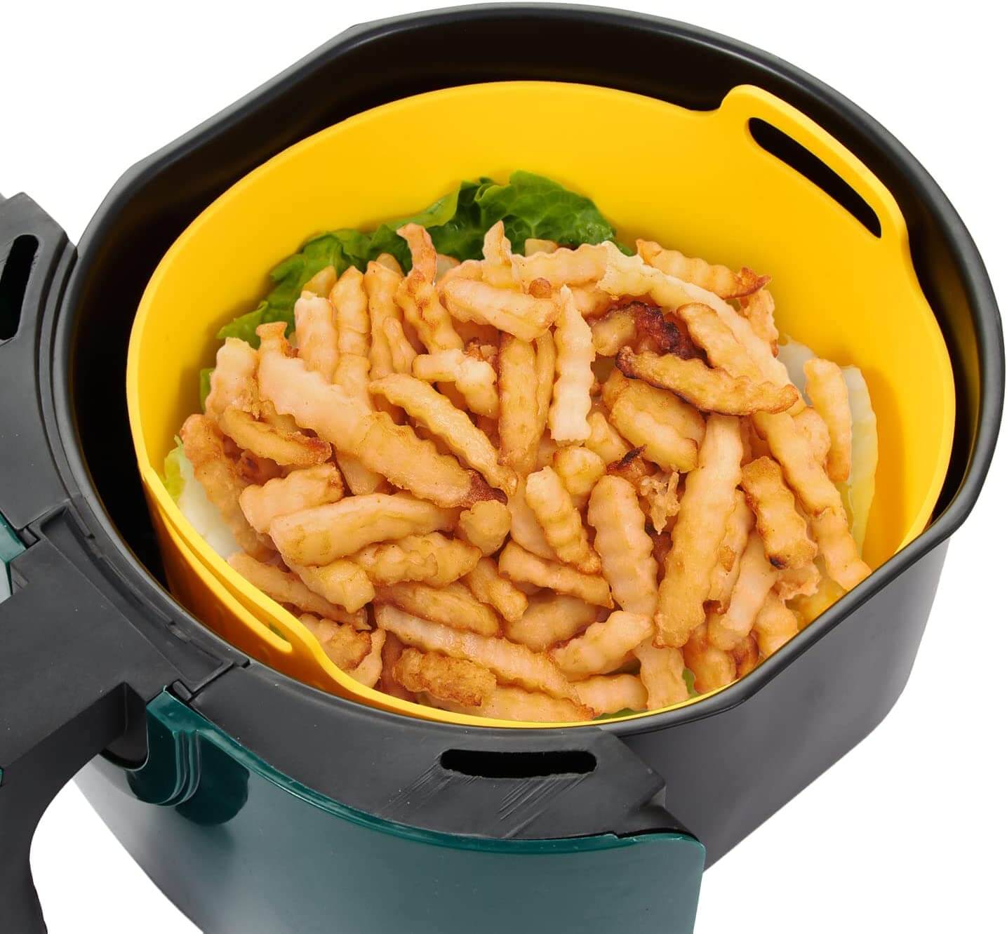 GreenFry - Hitte bestendige herbruikbare siliconen airfryer bakmand