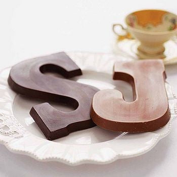 Letter mal - Zelf chocoladeletters maken!