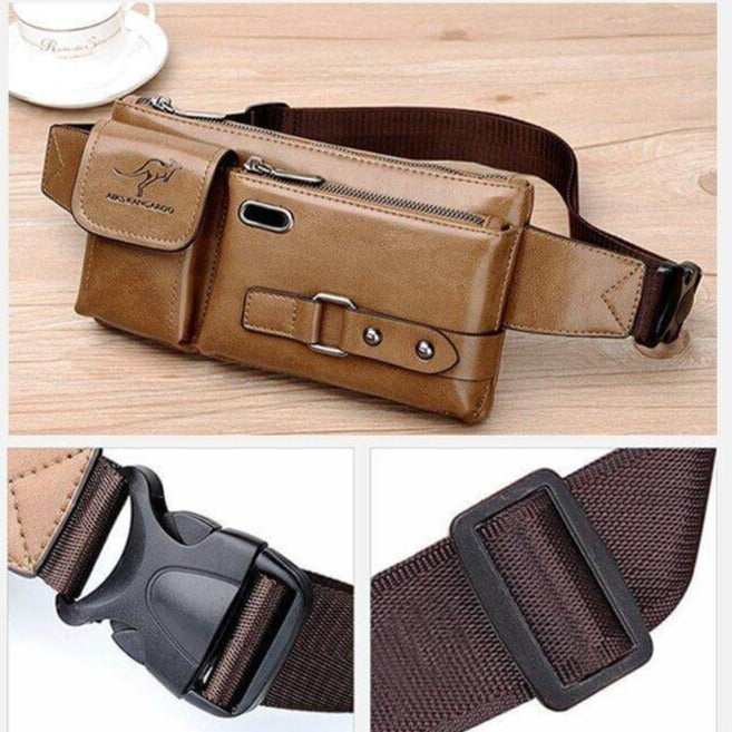3-in-1 taille borst en schouder heren tas