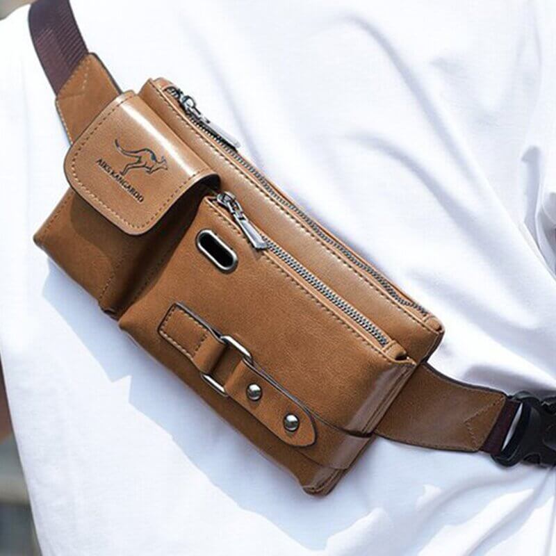 3-in-1 taille borst en schouder heren tas