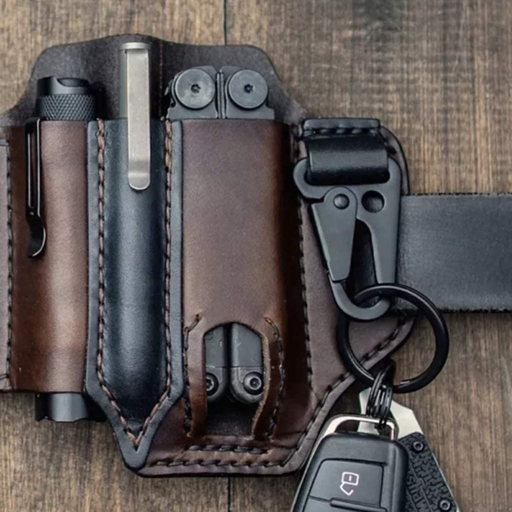 Lederen Multitool Riem Organizer