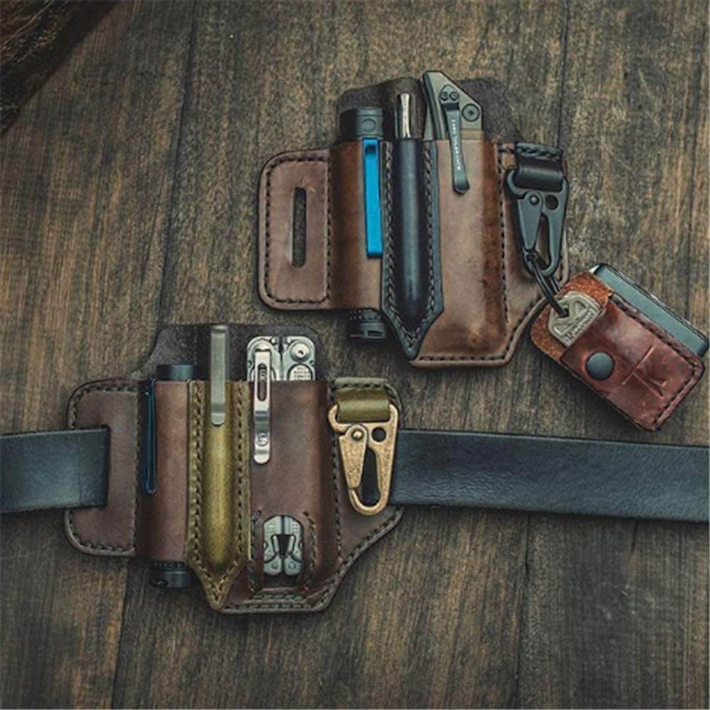 Lederen Multitool Riem Organizer