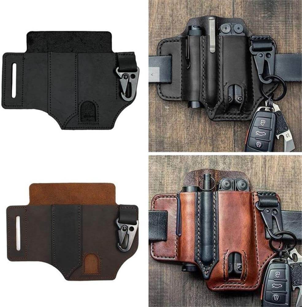 Lederen Multitool Riem Organizer
