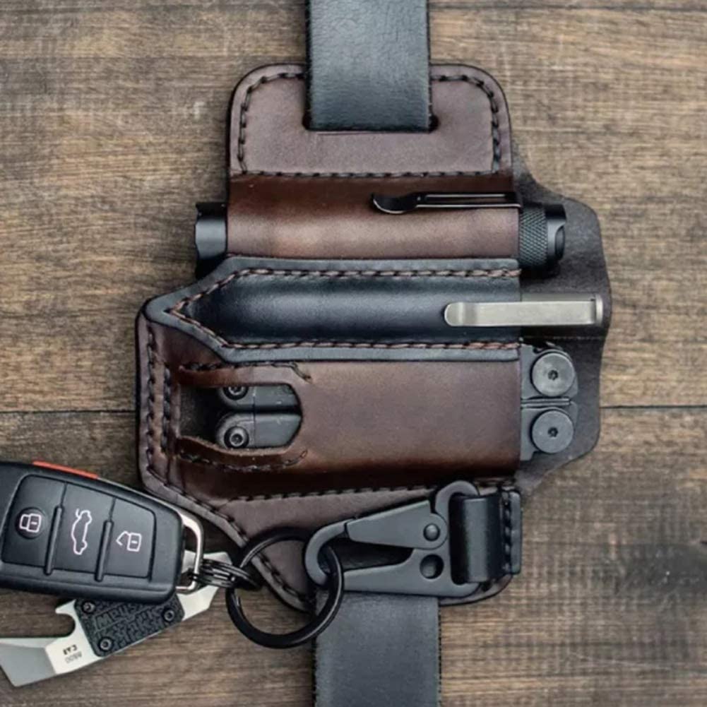 Lederen Multitool Riem Organizer