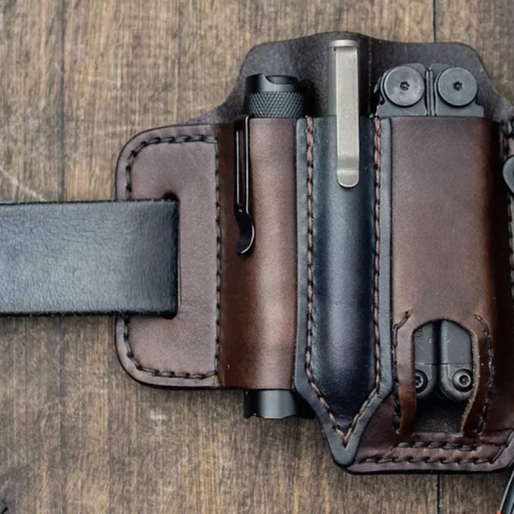 Lederen Multitool Riem Organizer