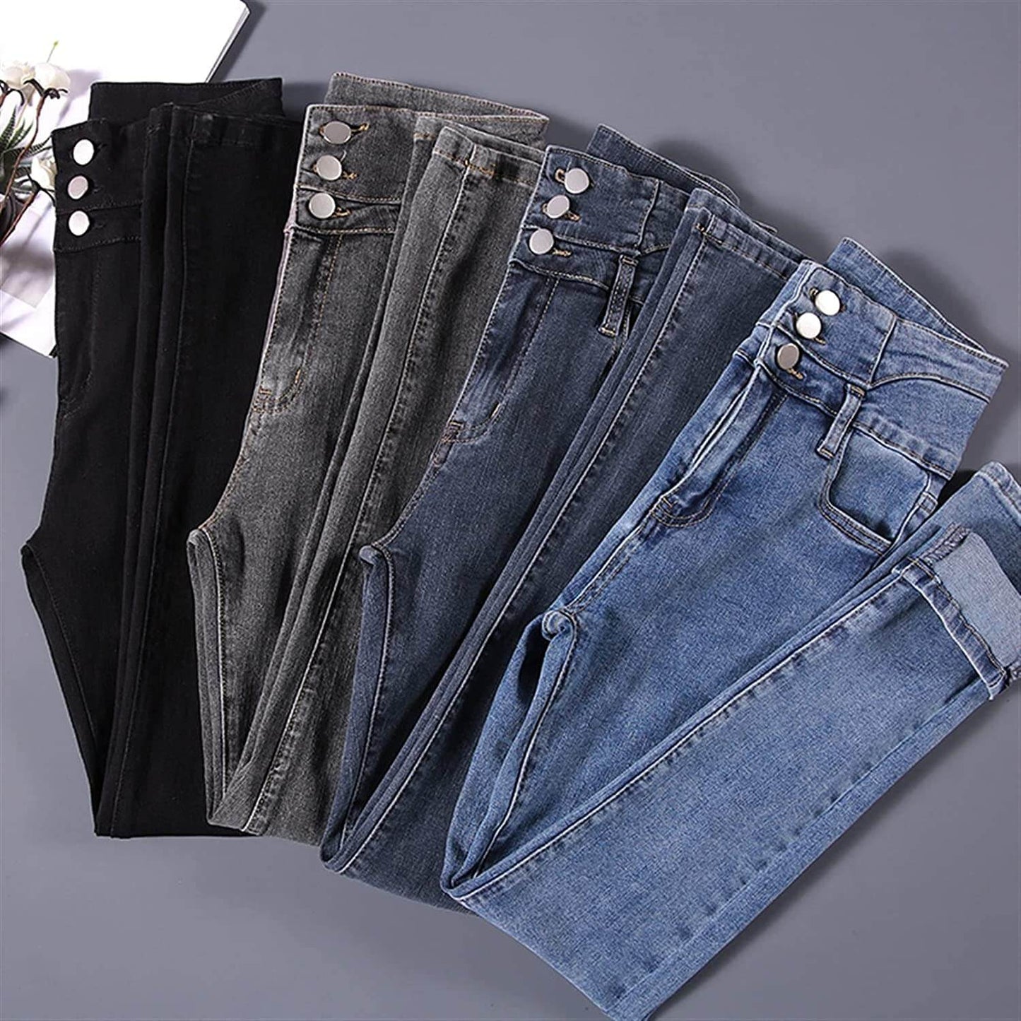 Fleece Jeggings - Jeggings met warme fleece voering