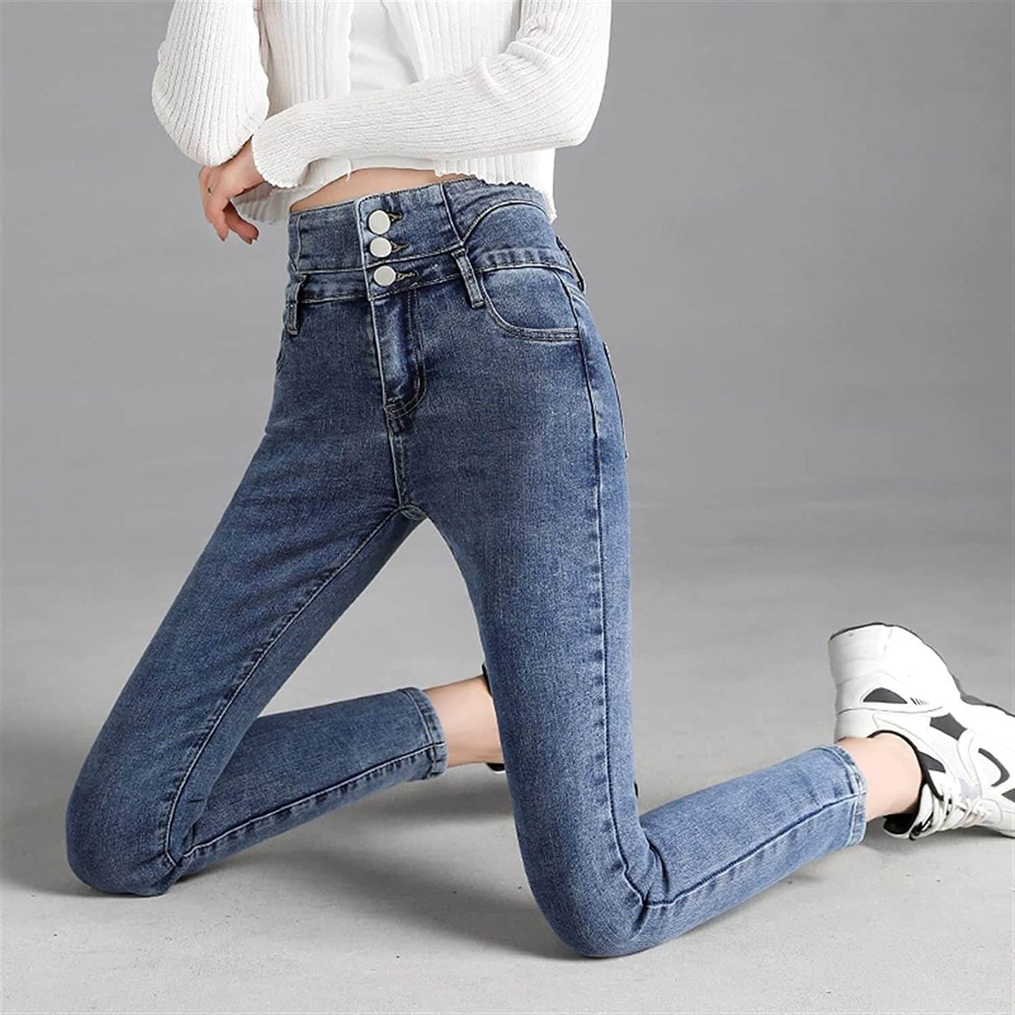 Fleece Jeggings - Jeggings met warme fleece voering
