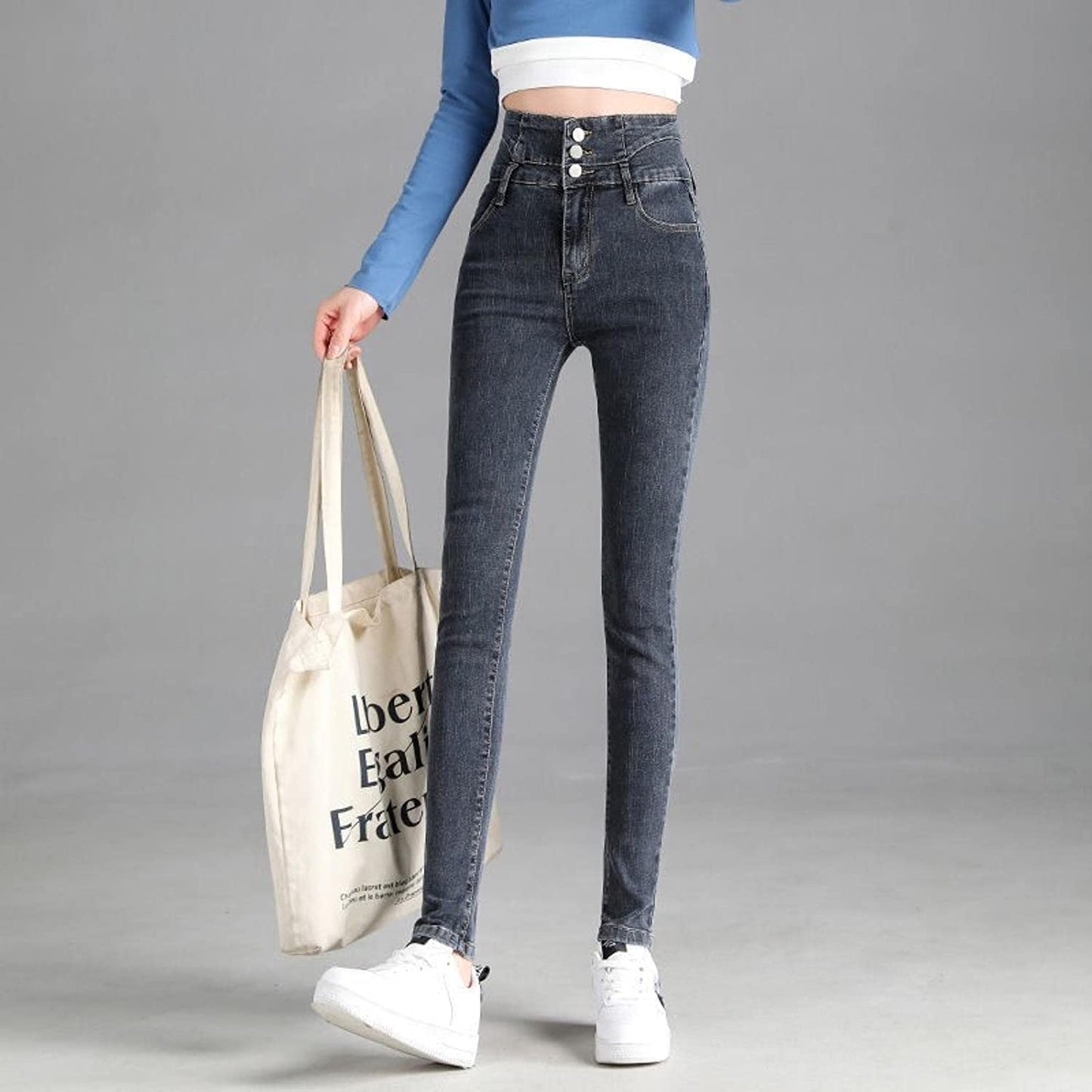 Fleece Jeggings - Jeggings met warme fleece voering