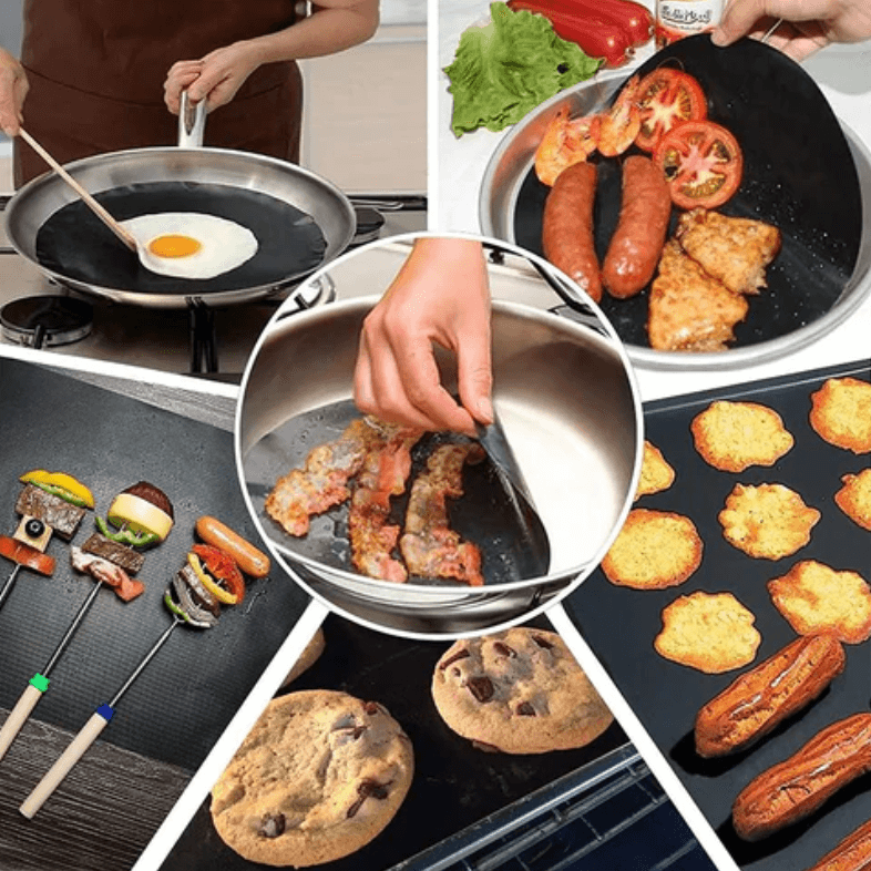 Non-Stick BBQ Grill Mat (3st)
