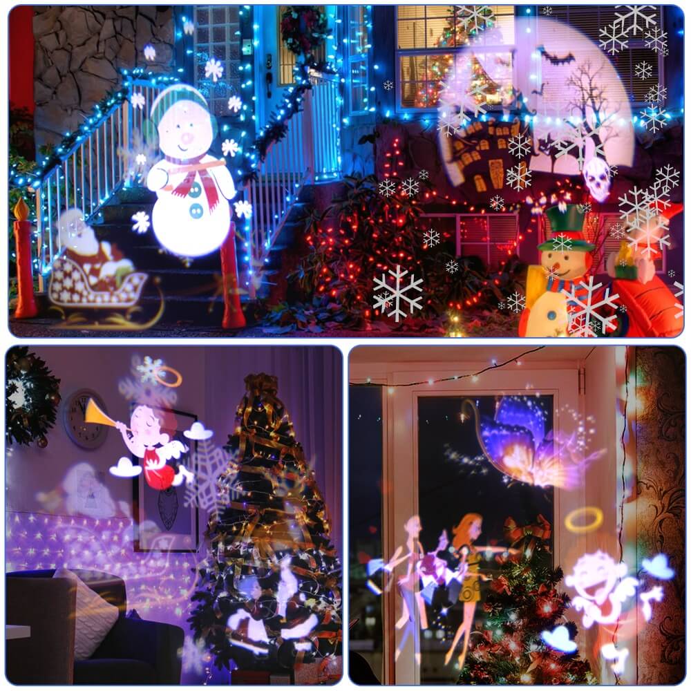 Halloween & Kerstmis Holografische Projector