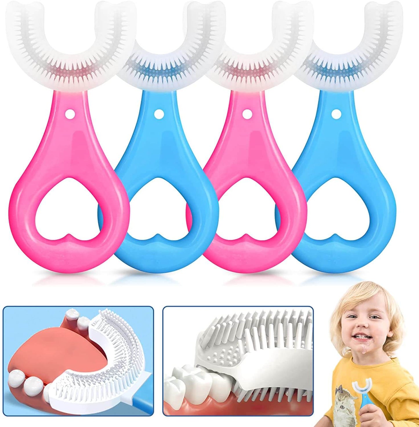 HappyBrush - 360° Roterende kindertandenborstel