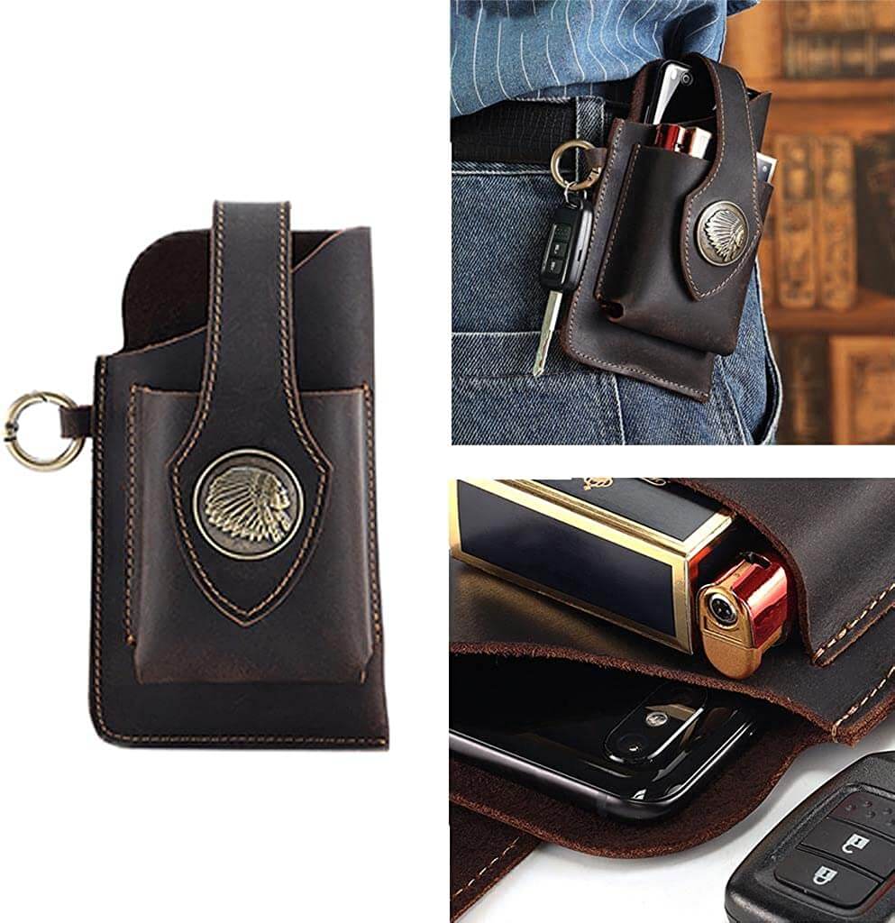 Multifunctioneel leren mobiel telefoonhoesje