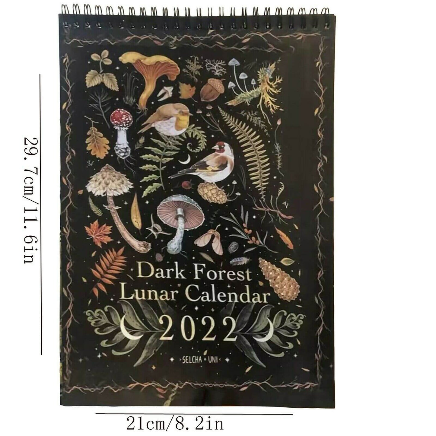 2022 Donkere Woud Maankalender