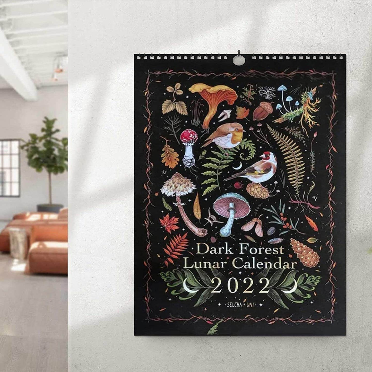 2022 Donkere Woud Maankalender