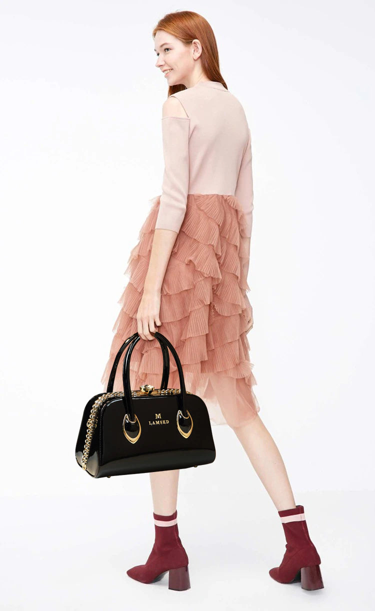 Vrouwen Luxe Leren Handtas