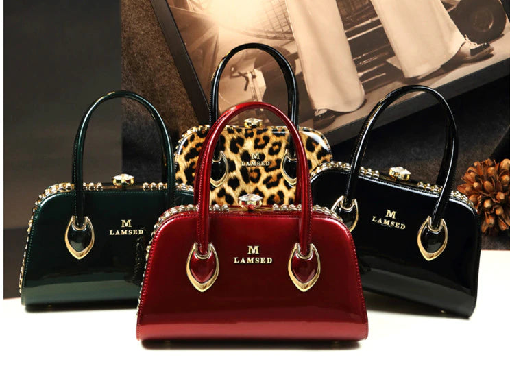 Vrouwen Luxe Leren Handtas