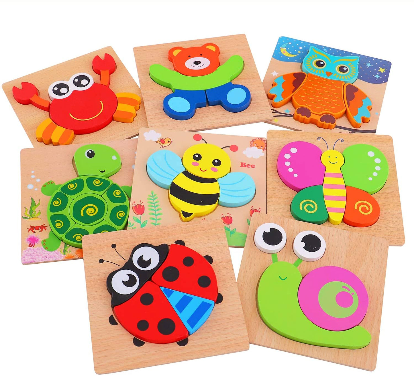 Montessori Houten Puzzel