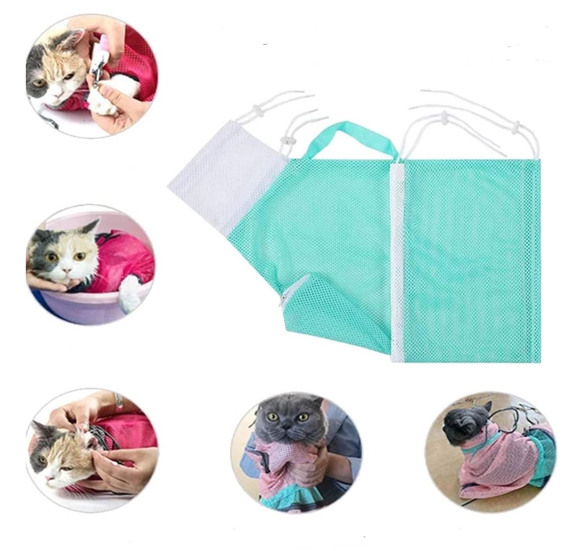 Petwash - Douche/bad zakje voor katten en honden