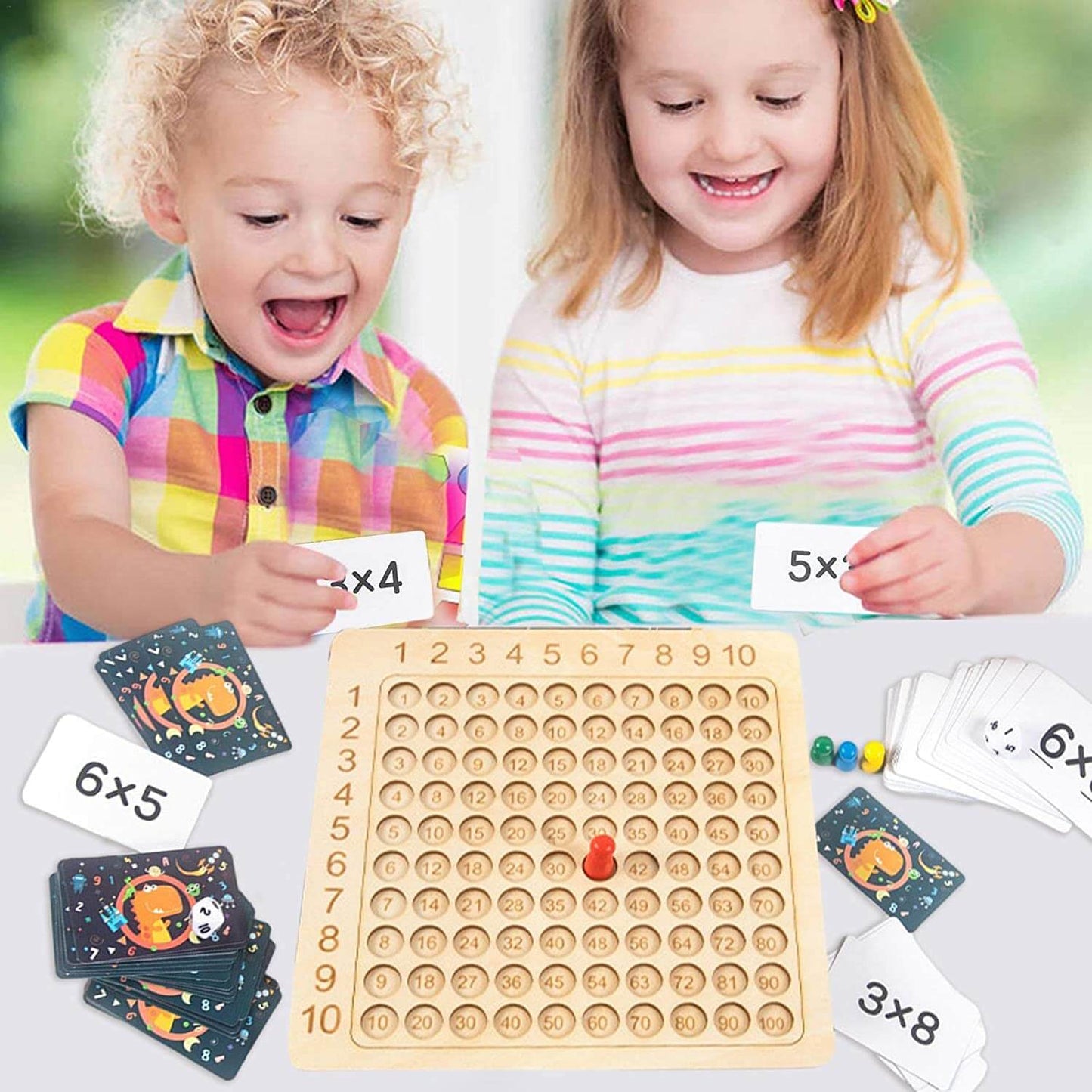 RekenGenie - Vermenigvuldigingsbordspel