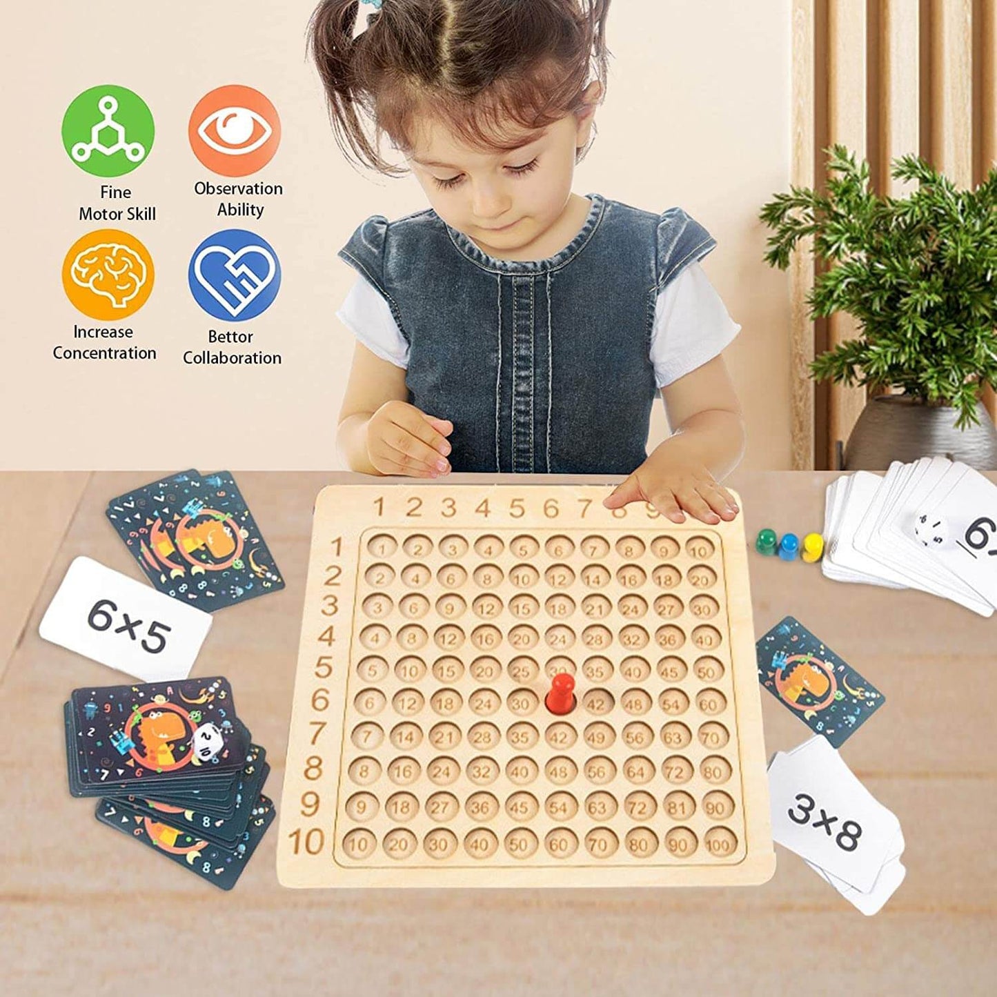 RekenGenie - Vermenigvuldigingsbordspel