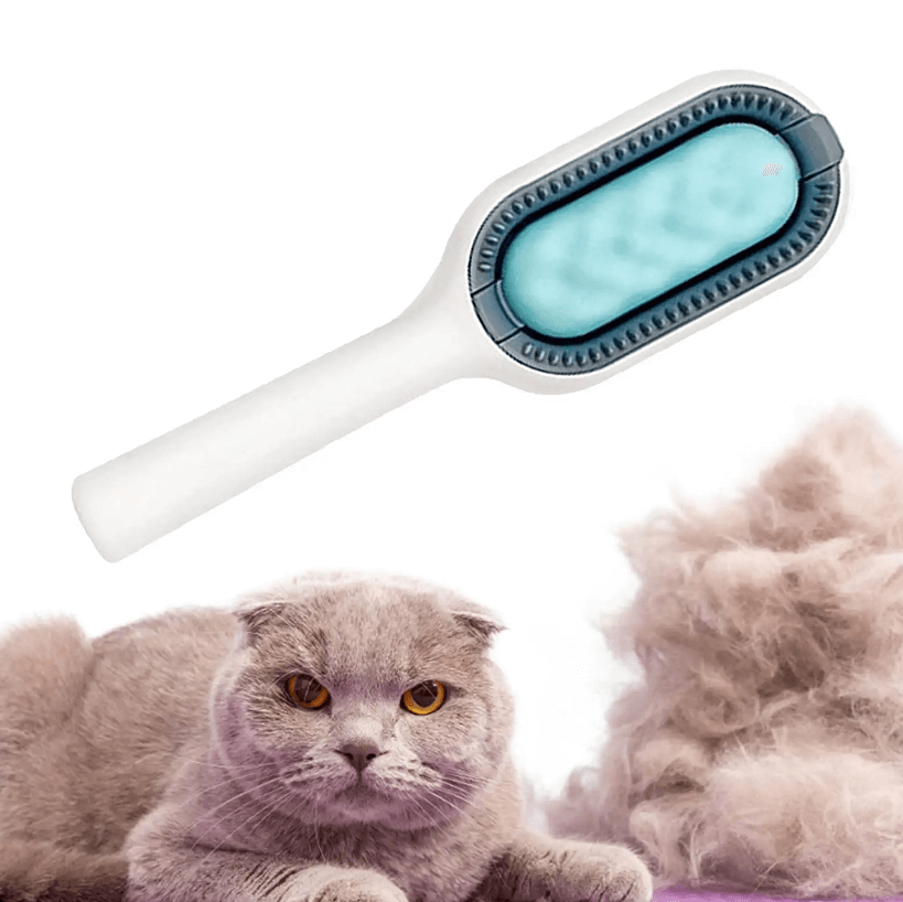 Groombrush - Dierenverzorging harenborstel met doekjes!