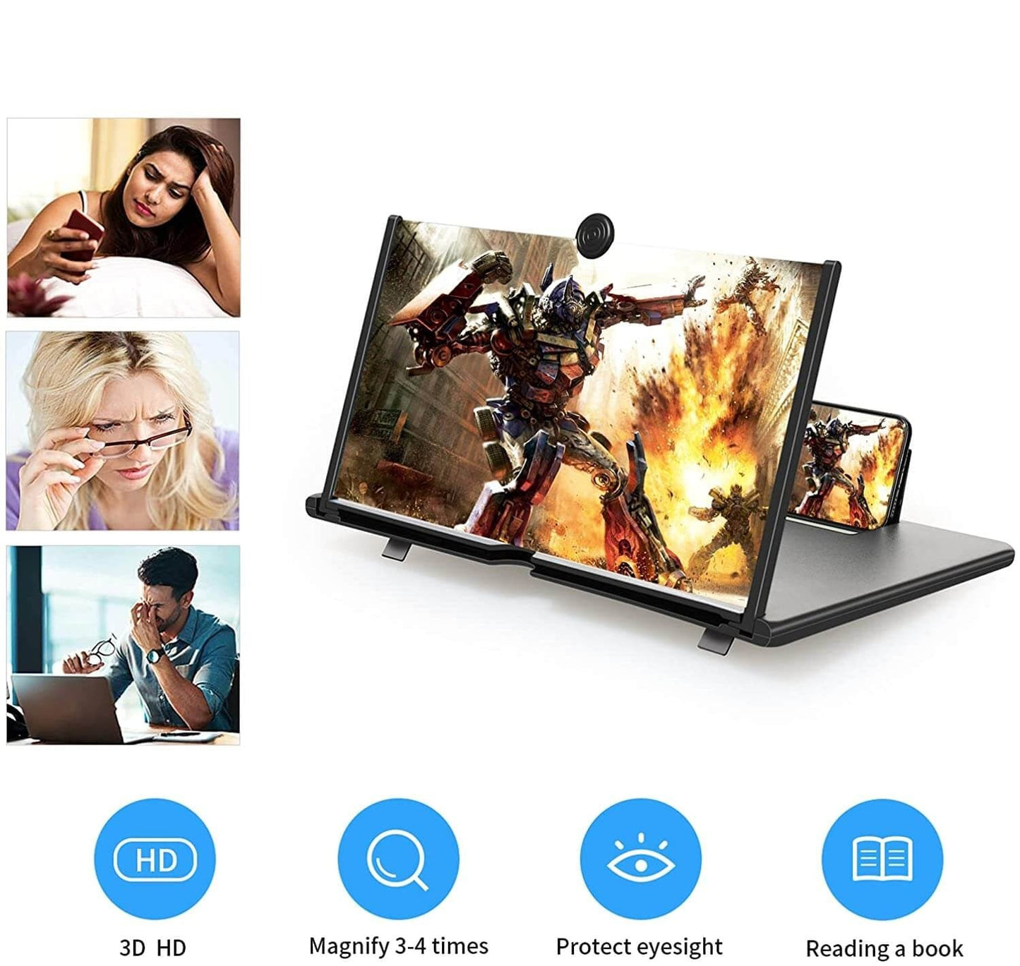 3D Telefoon Schermversterker