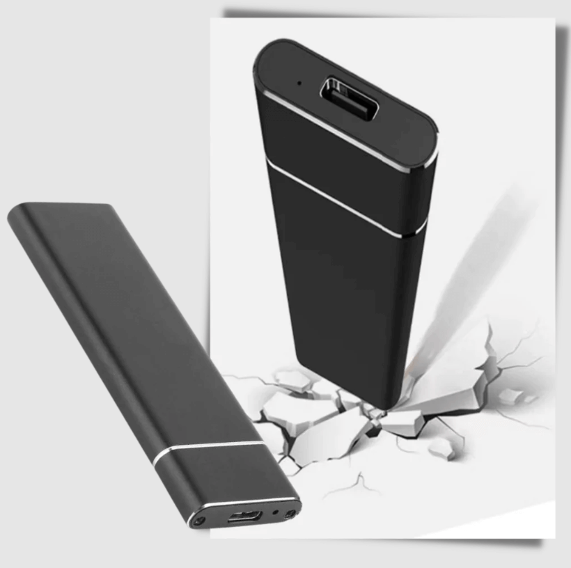 SafeStorage- Externe mini SSD harde schijf 2TB