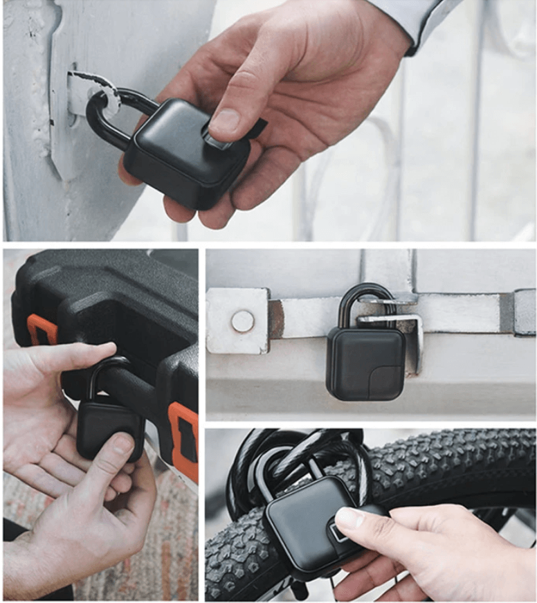SmartLock - Geavanceerd hangslot met vingerprintscanner