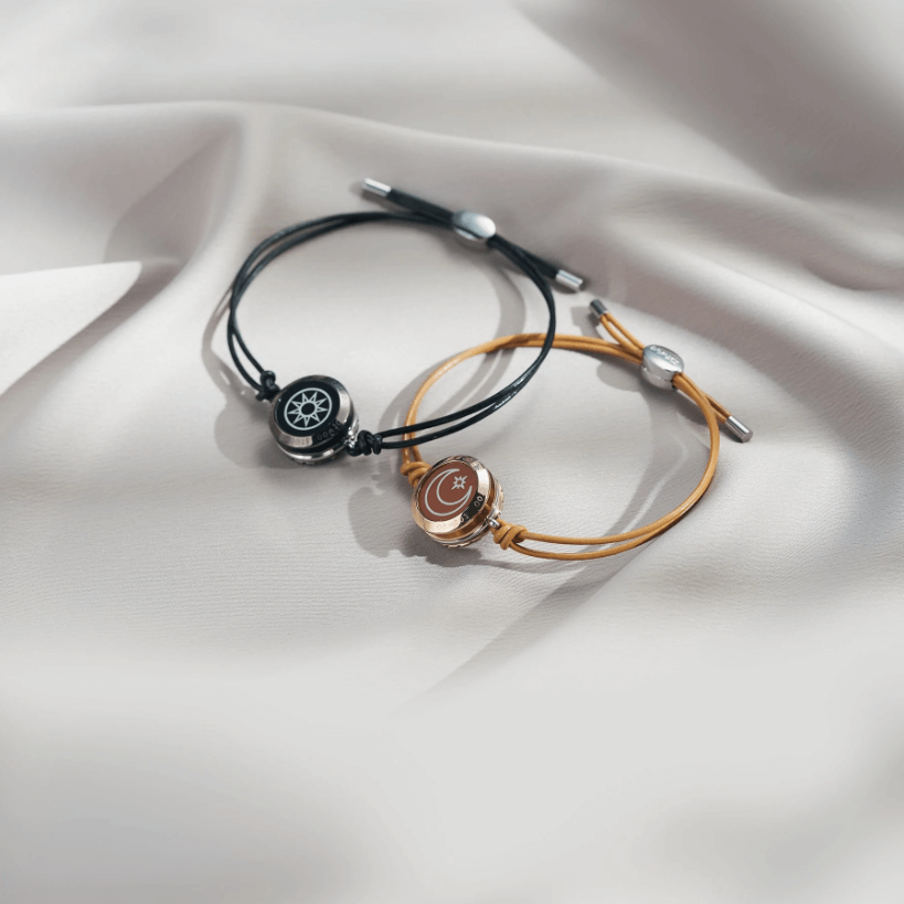 Zon & Maan Liefdesarmbanden | Smart Paar Armbanden